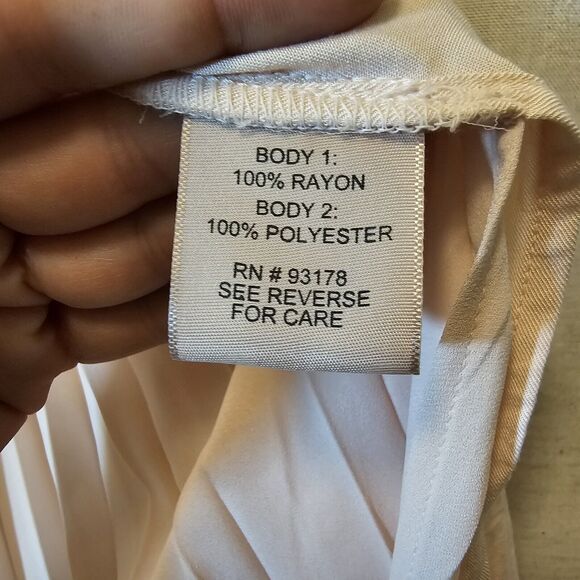 Philosophy Women's Vest Long Duster Pleated Pink Pockets Open Front Boho Small - Picture 8 of 11